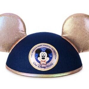 Disney Adult Mickey Ear Hat - Walt Disney World 50th Anniversary Celebration
